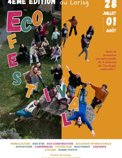 Éco festival 4ème édition de l'écolieu du Laring